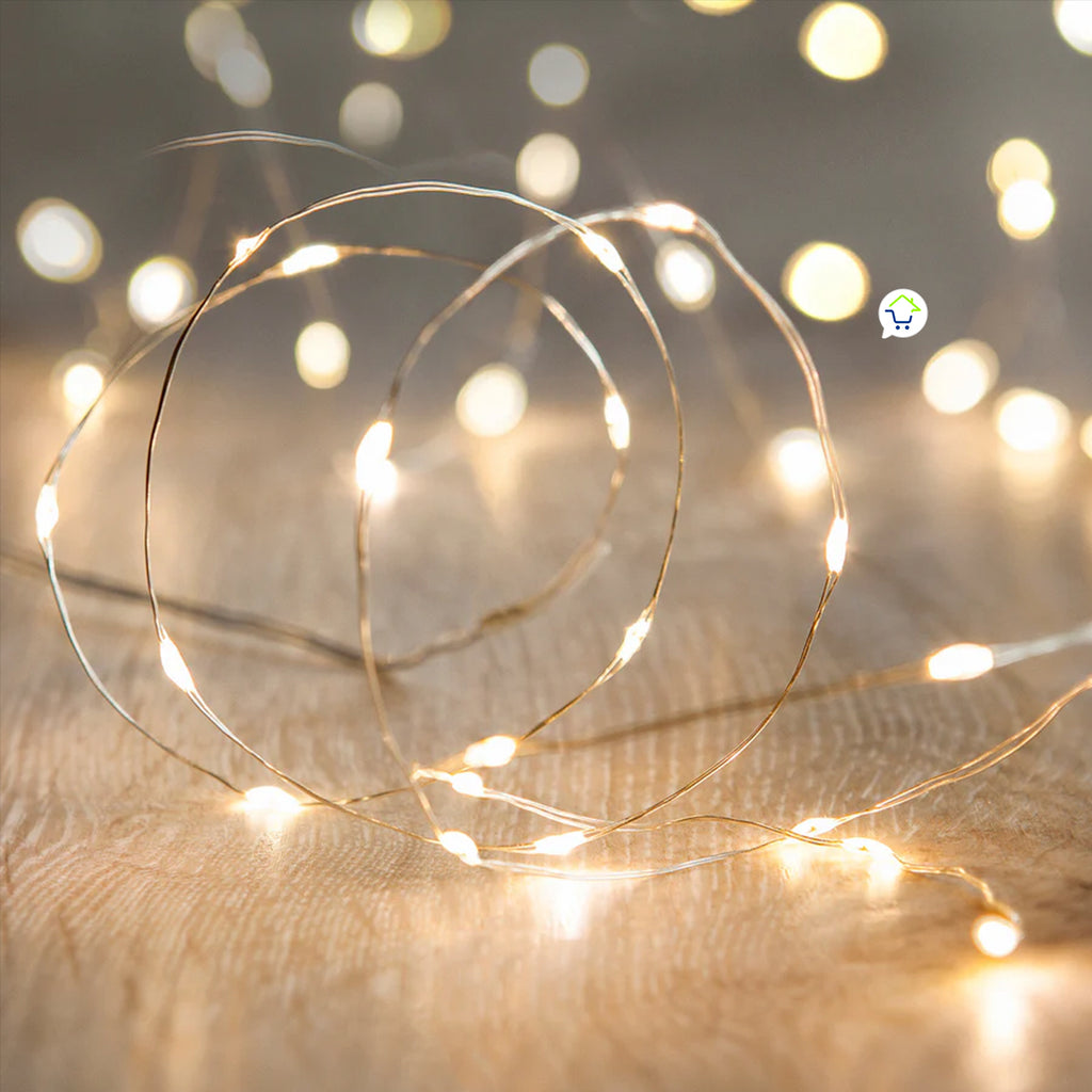 Luces Micro Led Pila 5 M TX50B-W-S