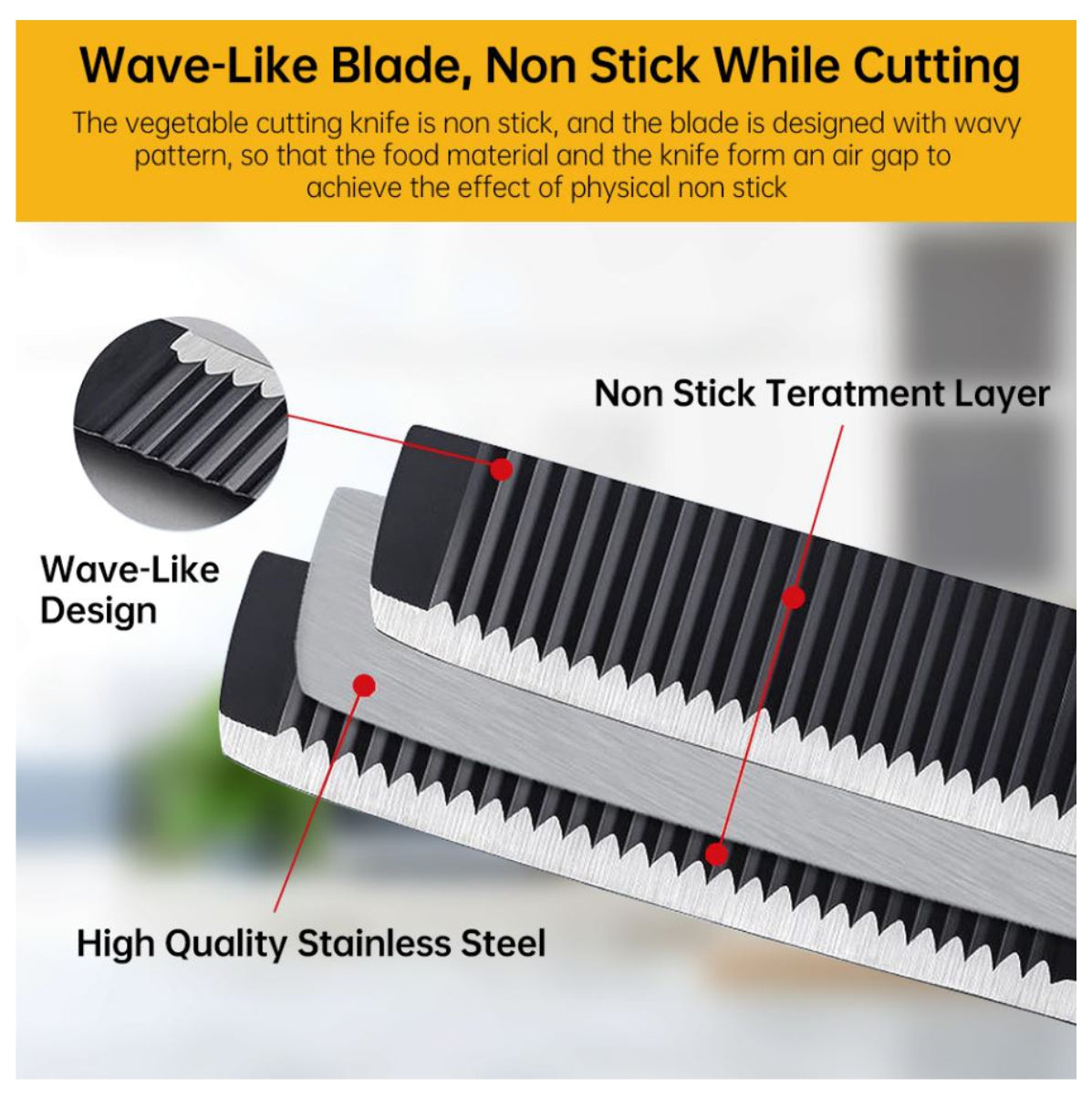 Set Cuchillos Profesional 6Pzs Pela papa