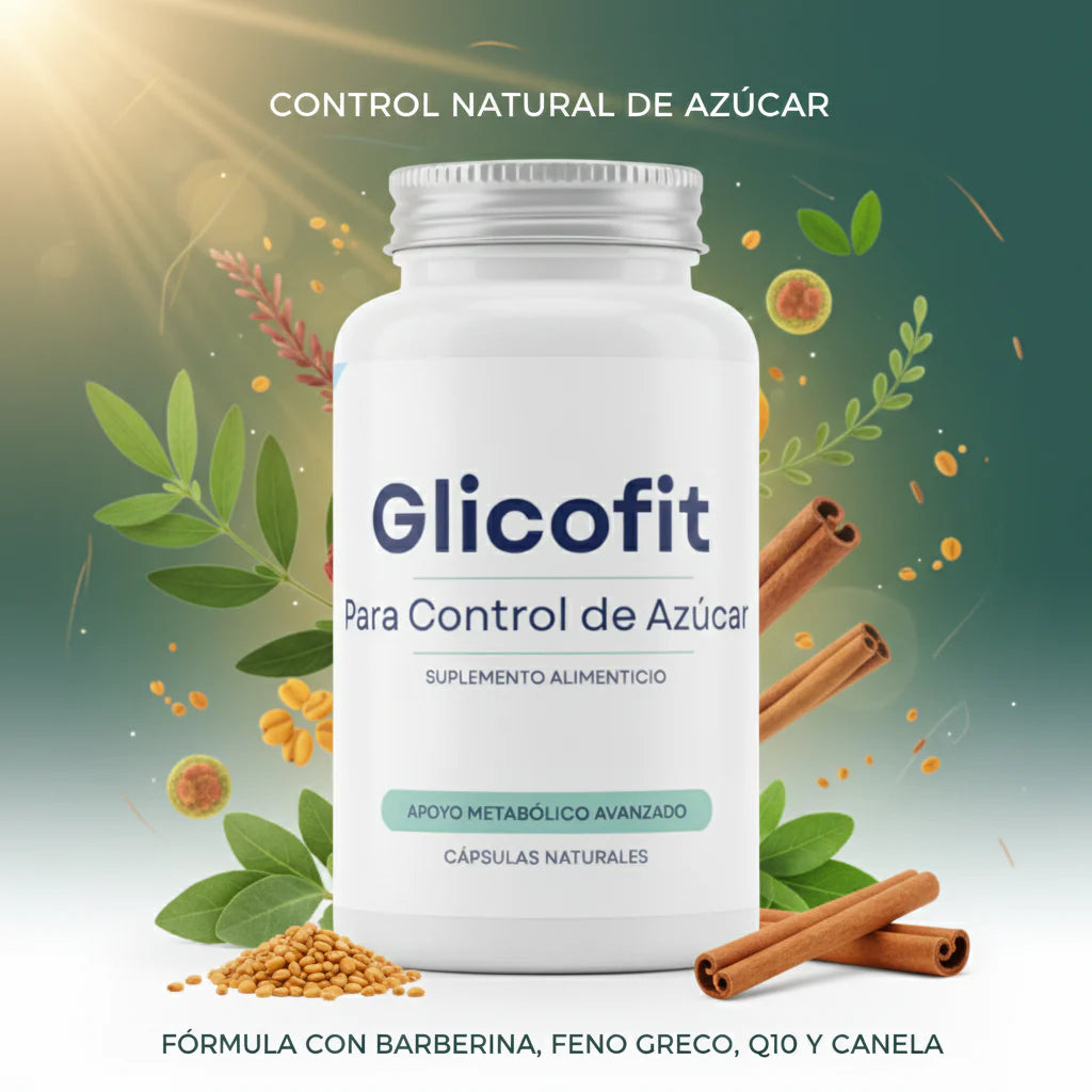 GLICOFIT - Para Control de Azúcar - Compra 3 y llévate 6