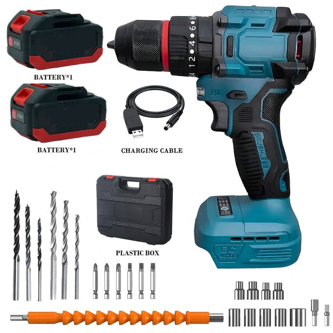 Taladro Atornillador Inalámbrico 36V + K