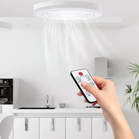 TurboMax™ - Ventilador Inteligente de LED 2 en 1